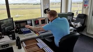 A look at the VCR in the Control Tower at Solent Airport!