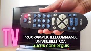 Comment programmer un télécommande universelle avec une télé sans codes