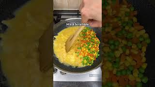 Easiest & Tastiest High Protein Crispy Salmon Fried Rice Meal Prep! #fitness #foodie #recipe #food