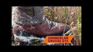 Hunting with Zamberlan Grouse GTX boots