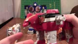 Power Rangers Lost Galaxy Megazord Review (Seijuu Sentai Gingaman Gingaioh toy figure)