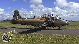 Noisy BAC Strikemaster At Classic Flyers