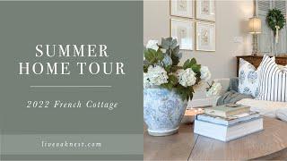 Summer Home Tour 2022, French Cottage Home Decor, Live Oak Nest