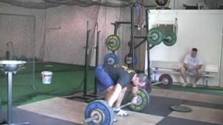 Mike 100kg snatch