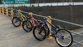 FOMOS DE BIKE PRA ESCOLA OLHA NO QUE DEU 