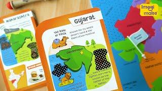 Imagimake | Mapology | India Map with Flash Cards | #playandlearn