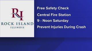 Rock Island Fire Department offering free car seat safety checks