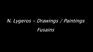 Nikos Lygeros - Drawings/Paintings : Fusains