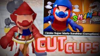 Cut clips & corruptions from "I broke Super Mario Sunshine"