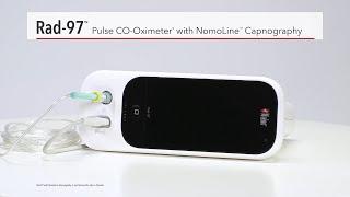 Guía de uso: Pulse Co-Oximeter® Rad-97®, monitor de cabecera con capnografía NomoLine®