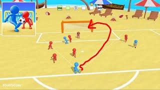 Super Goal - Soccer Stickman - Level 345 - 353 Gameplay (Android)