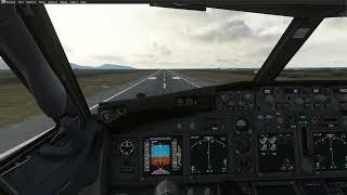 737 butter landing/FS Realistic MSFS