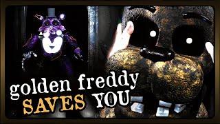 Golden Freddy SAVES YOU From Shadow Freddy & Afton (FNAF 2 Reimagined Night 6)