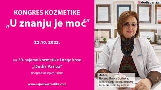 Kongres kozmetike „U znanju je moć“ na 39. sajmu kozmetike Dodir Pariza