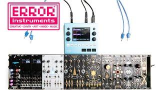 TEST SERIES Errorinstruments Error Instruments System Eurorack Sound Design Liquid Glitcher Glitch