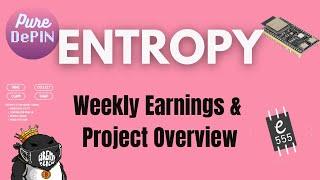 Entropy - Weekly Earnings and Overview