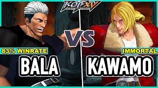 KOF XV  Bala (Yamazaki/Ángel/K') vs Lord Kawamo (Terry/Ramón/Andy)