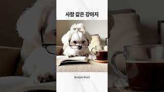 사람 같은 강아지 #veo3