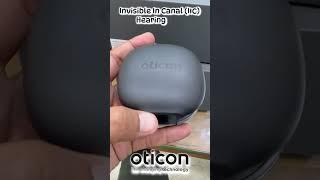 Smallest Invisible Hearing Aids at affordable price now! Oticon IIC #viral #hearingaids #viralvideo