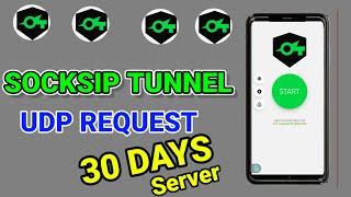 How to setup socksip tunnel vpn with 30 days udp request server for Secure Browsing