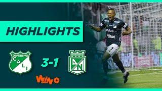 Cali vs Nacional (Goles y Highlights) Liga BetPlay Dimayor 2021-II | Cuadrangulares fecha 3