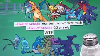 SUPER TOXIC NOOB CRIES SALTY TEARS ON POKEMON SHOWDOWN