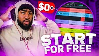 The best way to START making beats (FOR FREE)