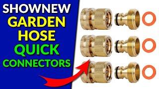 SHOWNEW Garden Hose Quick Connectors