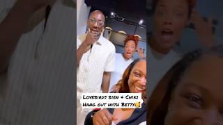 Lovebirds Bien & Chiki hang out with Betty Kyallo  #shorts #foryou #bettykyallo #bien #sautisol