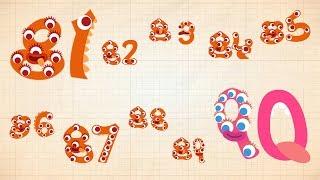 Endless Numbers - Learn to Count from 81 to 90 & Simple Addition With the Adorable Endless Monsters