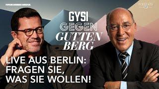 LIVE aus Berlin: Fragen Sie, was Sie wollen! | Gysi Gegen Guttenberg