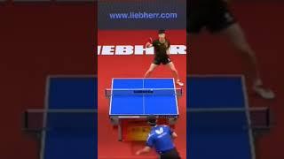 Incredible switch hand [] Timo Boll vs Ma Long #tabletennis #shorts