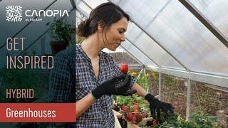 Hybrid DIY greenhouse - Grow your own