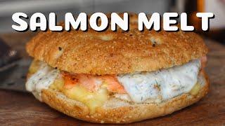 SALMON MELT SANDWICHES - werden in deinem MUND DAHINSCHMELZEN - deutsches BBQ-Video - 0815BBQ