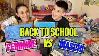 BACK TO SCHOOL MASCHI VS FEMMINE DA SHEIN!! - 2024 #FirstDayVibes #bts