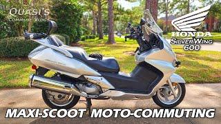 VLOG: Honda SilverWing 600 // Moto commuting on a maxi scooter?