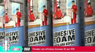 Akfix 960 Adhesive PU Foam Application