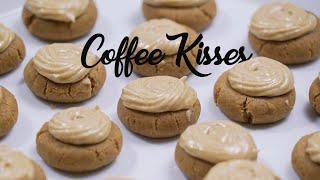 Coffee Kisses recipes | coffee cookies | coffee lovers | made with coffee