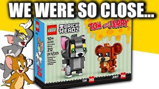 Finally, a LEGO Tom & Jerry Set! BUT...