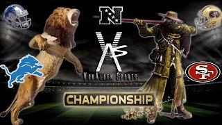 NFC CHAMPIONSHIP Lions vs 49ers! VAS LIVE stream!