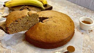 طرز تهیه کیک دارچین و موز | عصرانه ساده و خوشمزه |  How To Make cinnamon Cake