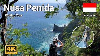 Nusa Penida - Guyangan Waterfall & Blue Stairs | Bali | 4K| جولة سياحية في نوسا بينيدا