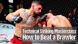 Technical Striking Masterclass on How to Beat Brawling Power Puncher (Topuria vs Emmett Breakdown)