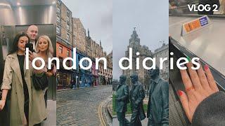 a month in my london life as a 25 year old | trips to wales, edinburgh & a gals weekend in liverpool