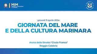 Giornata del Mare e della cultura marinara 2024