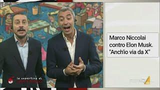 Da Luca e Paolo "anche Marco Niccolai è uscito da X"