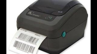 Setting up GK420d label printer