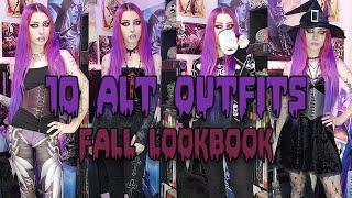 Fashion Lookbook: 10 Alt Goth Style Outfits  Spooky Fall Outfit Inspiration 