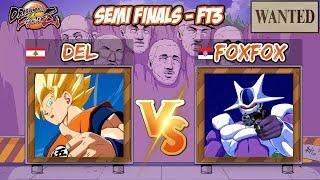 LORD BOOLER IS BACK? Del vs Foxfox FT3 - WANTED DBFZ Semi Finals