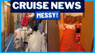 CRUISE NEWS: Messy Carnival Cabin, Rowdy Short Cruises, MSC Itineraries & MORE!